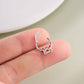 hinged segment rainbow pig septum ring 