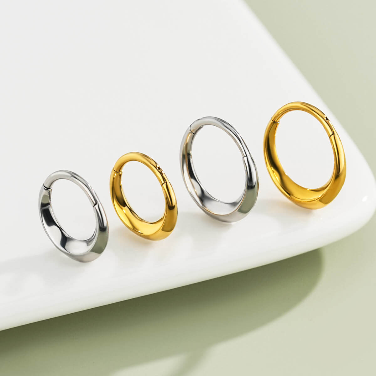 oufer ridged septum ring 