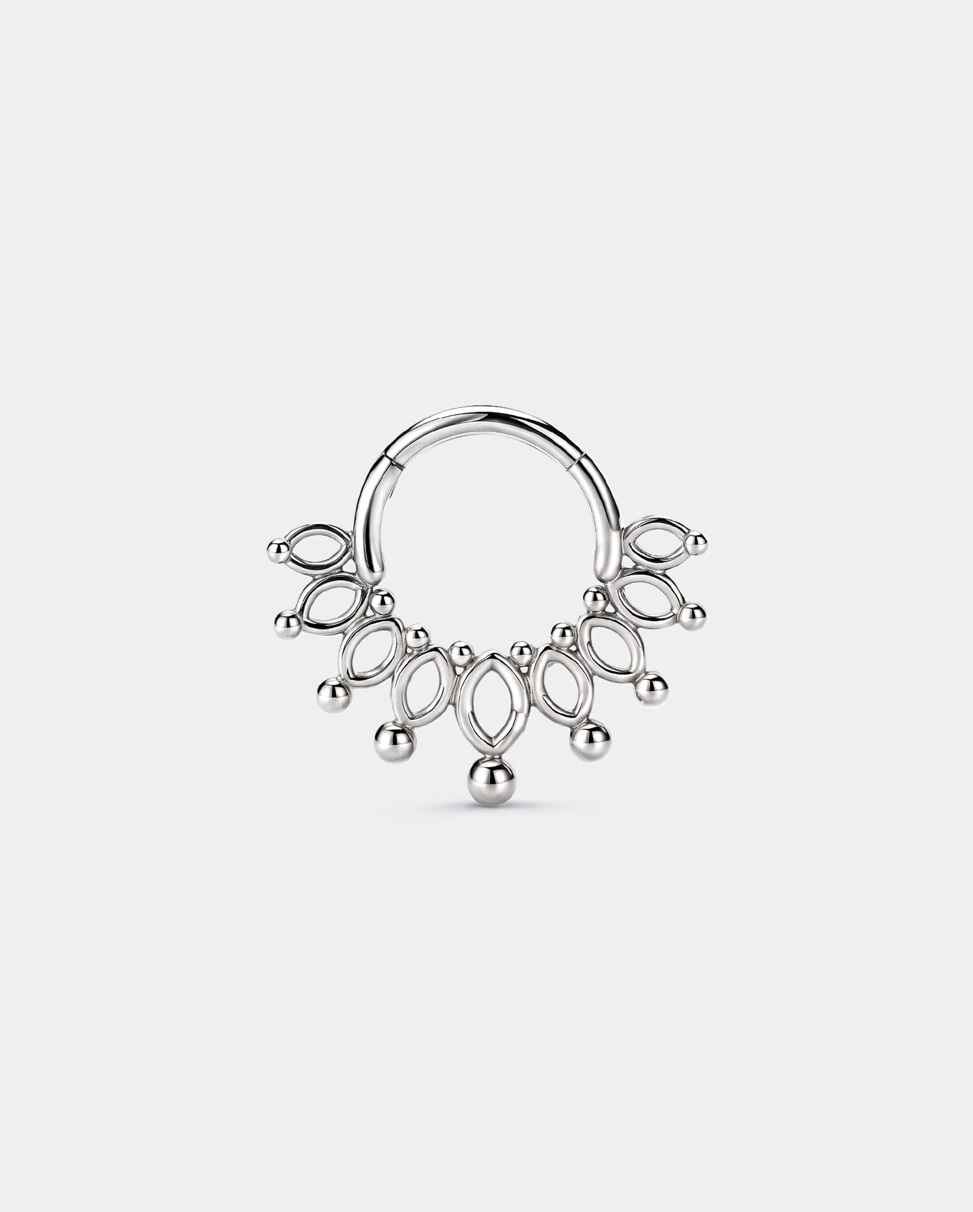 oufer floral septum ring