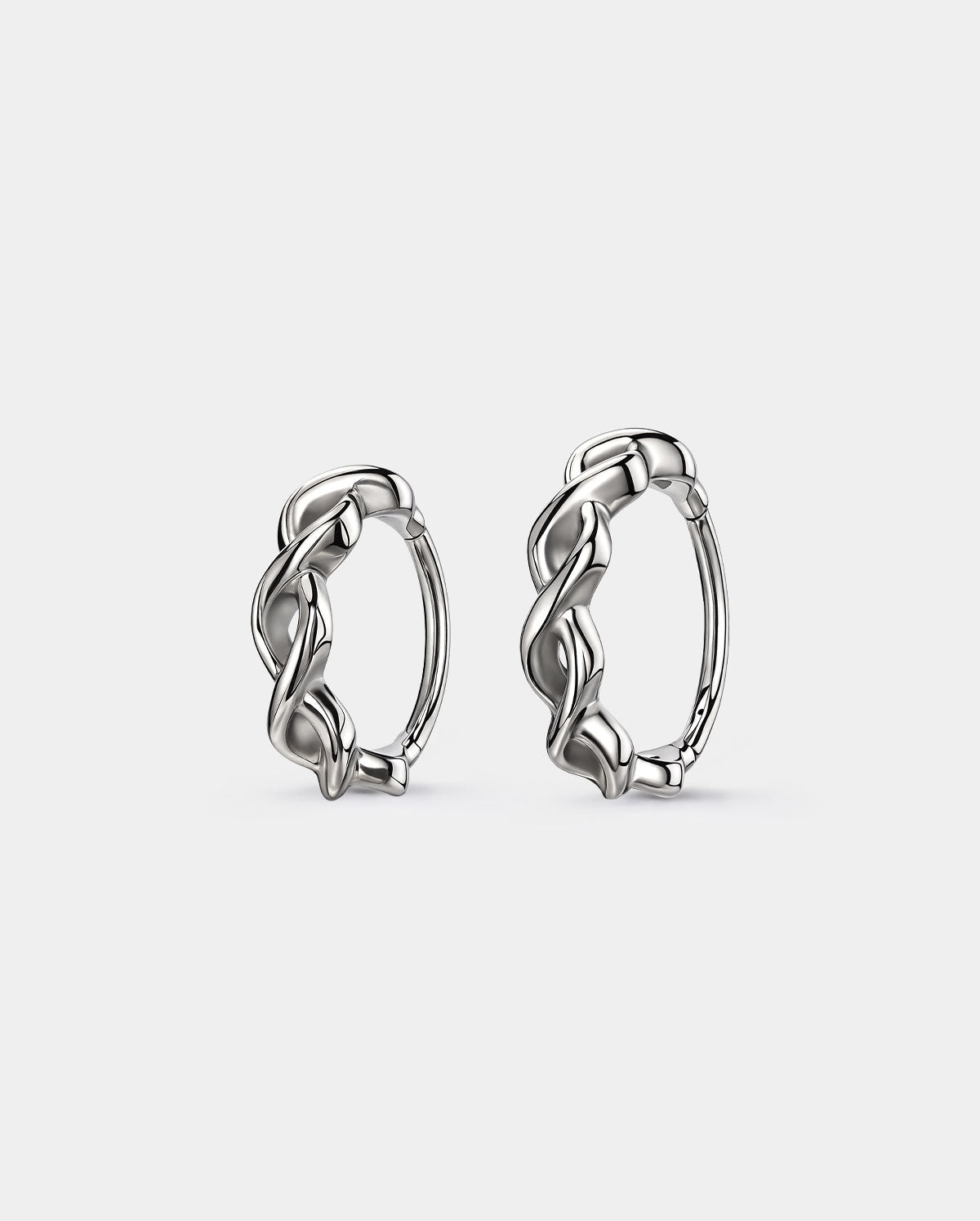 hinged twisted rope nose hoop