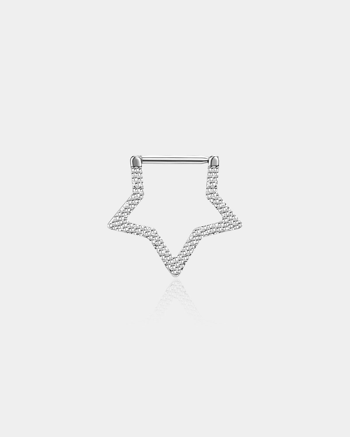 oufer star clicker septum ring 