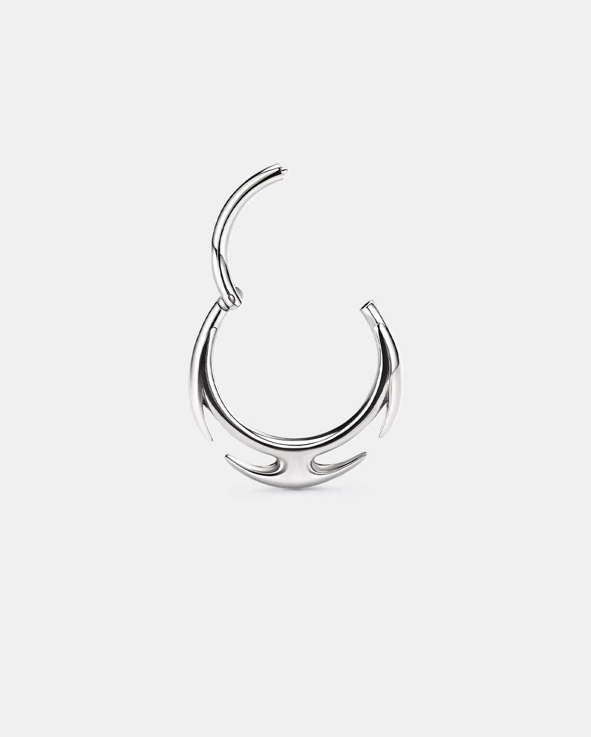 hinged segment Irregular septum hoop