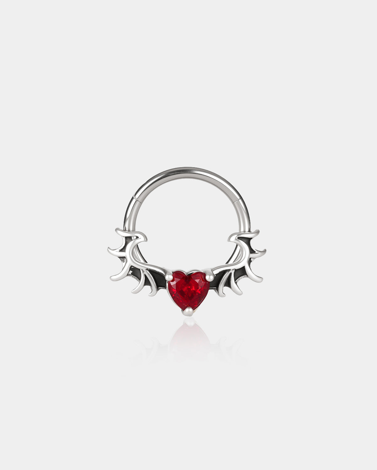 oufer heart septum jewelry