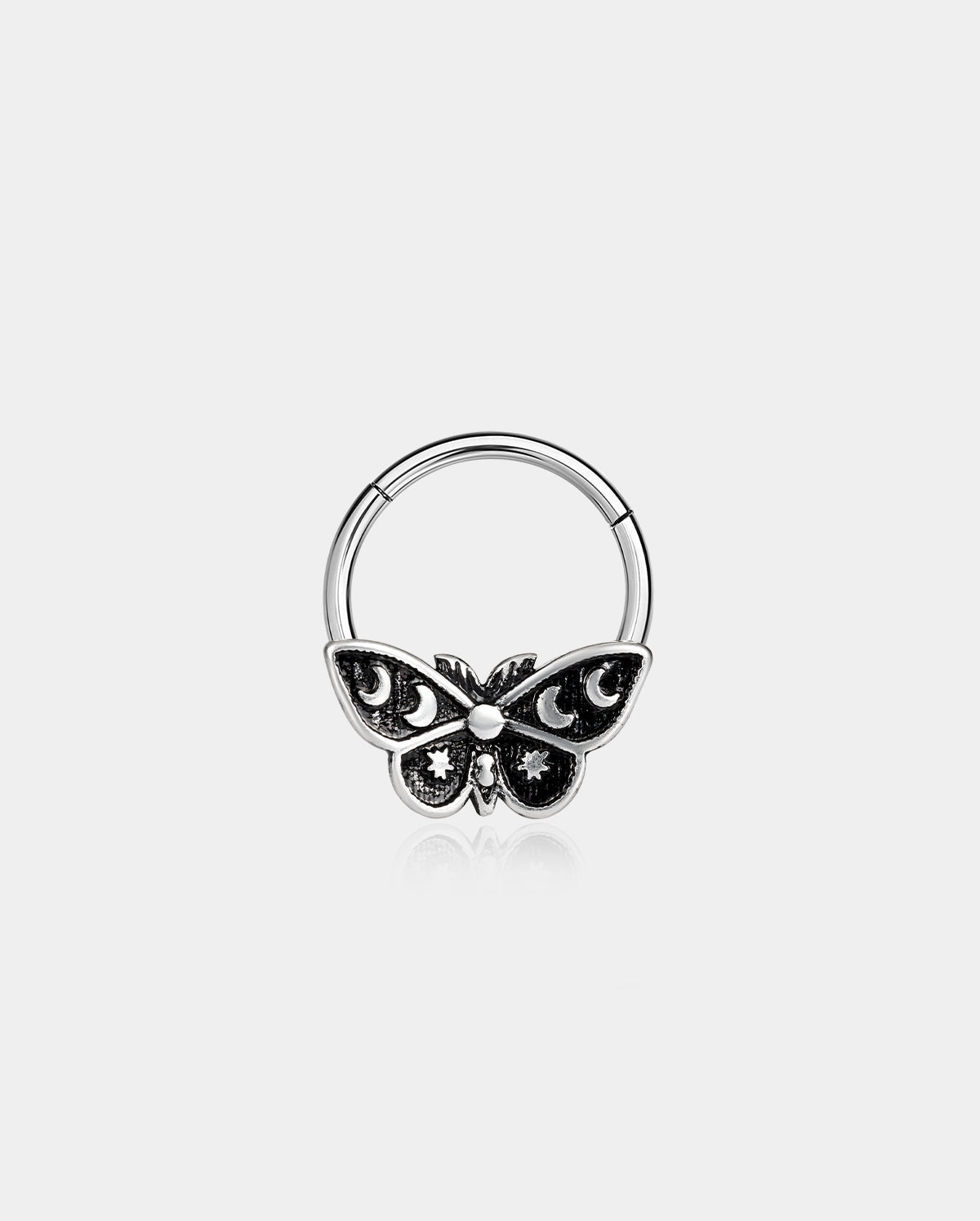 oufer moth daith septum ring 