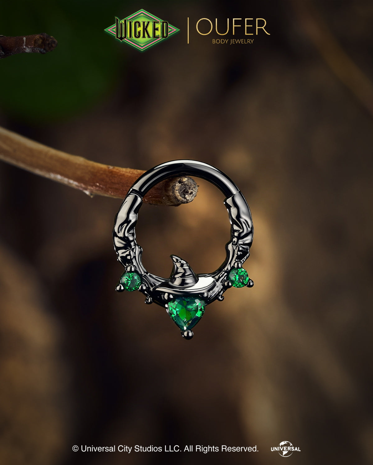 OUFER × WICKED Witch Septum Ring