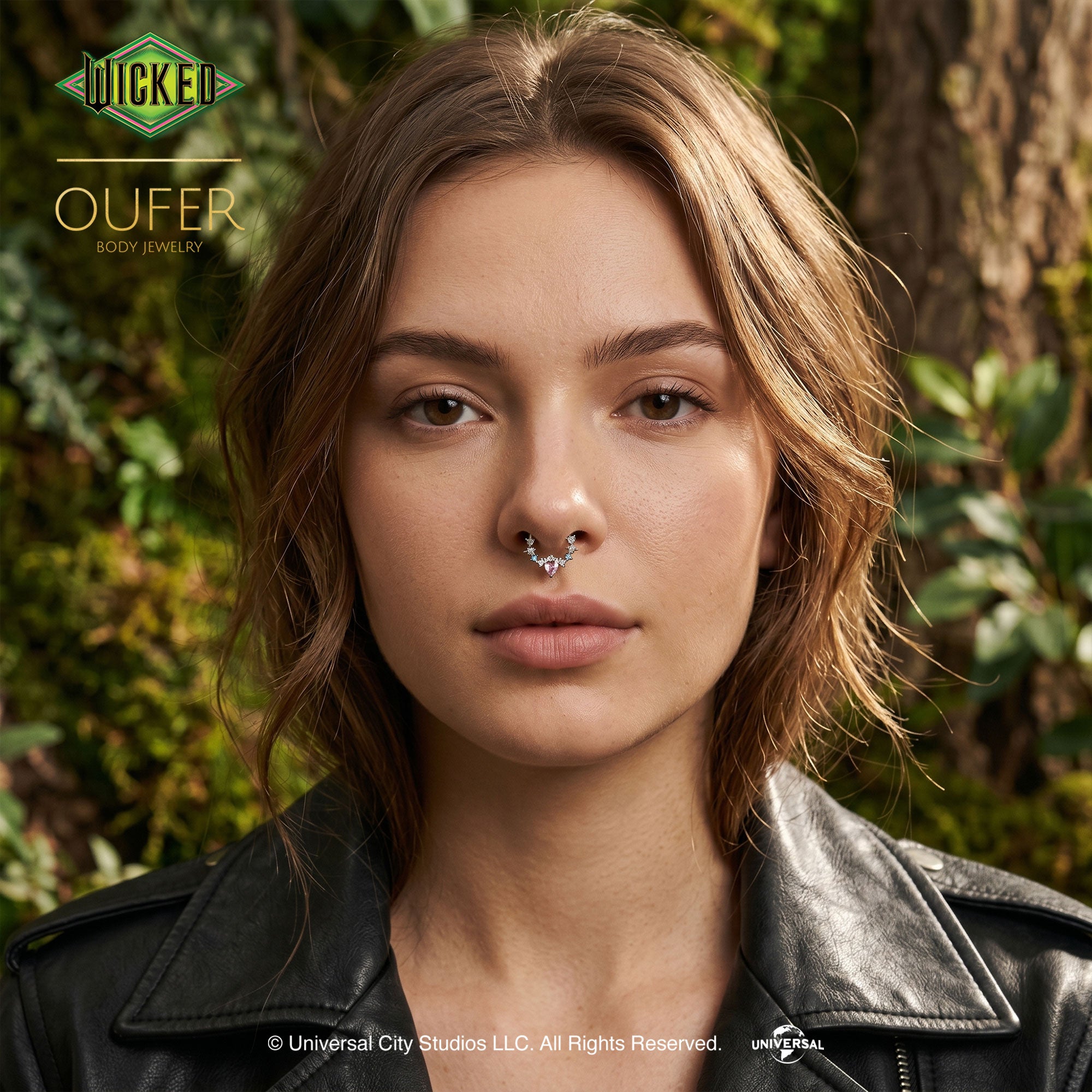 OUFER × WICKED Dual Magic Septum Ring