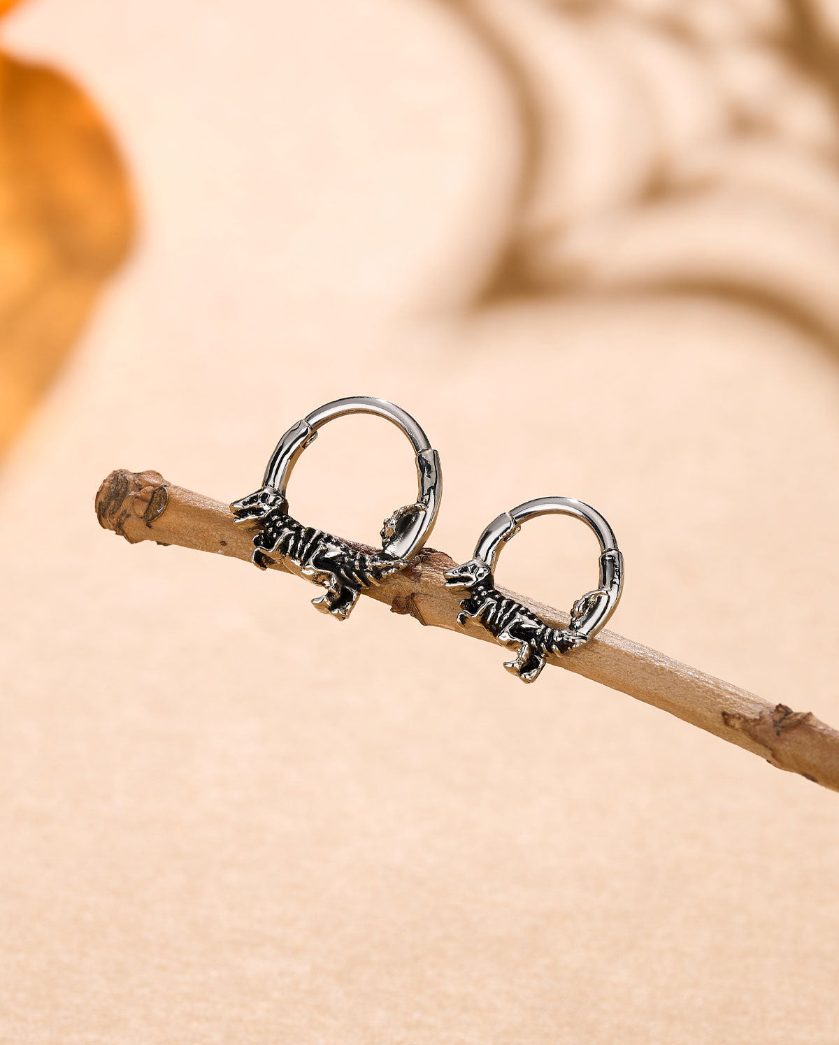Dinosaur Skeleton Segment Septum Ring