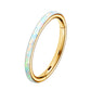 gold opal nose ring 