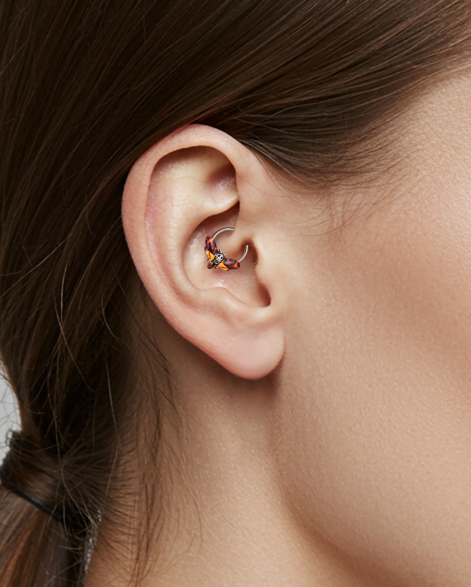 Death’s-Head Moth daith piercing 