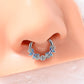 butterfly septum piercings