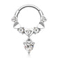oufer heart septum jewelry