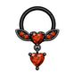 heart septum jewelry