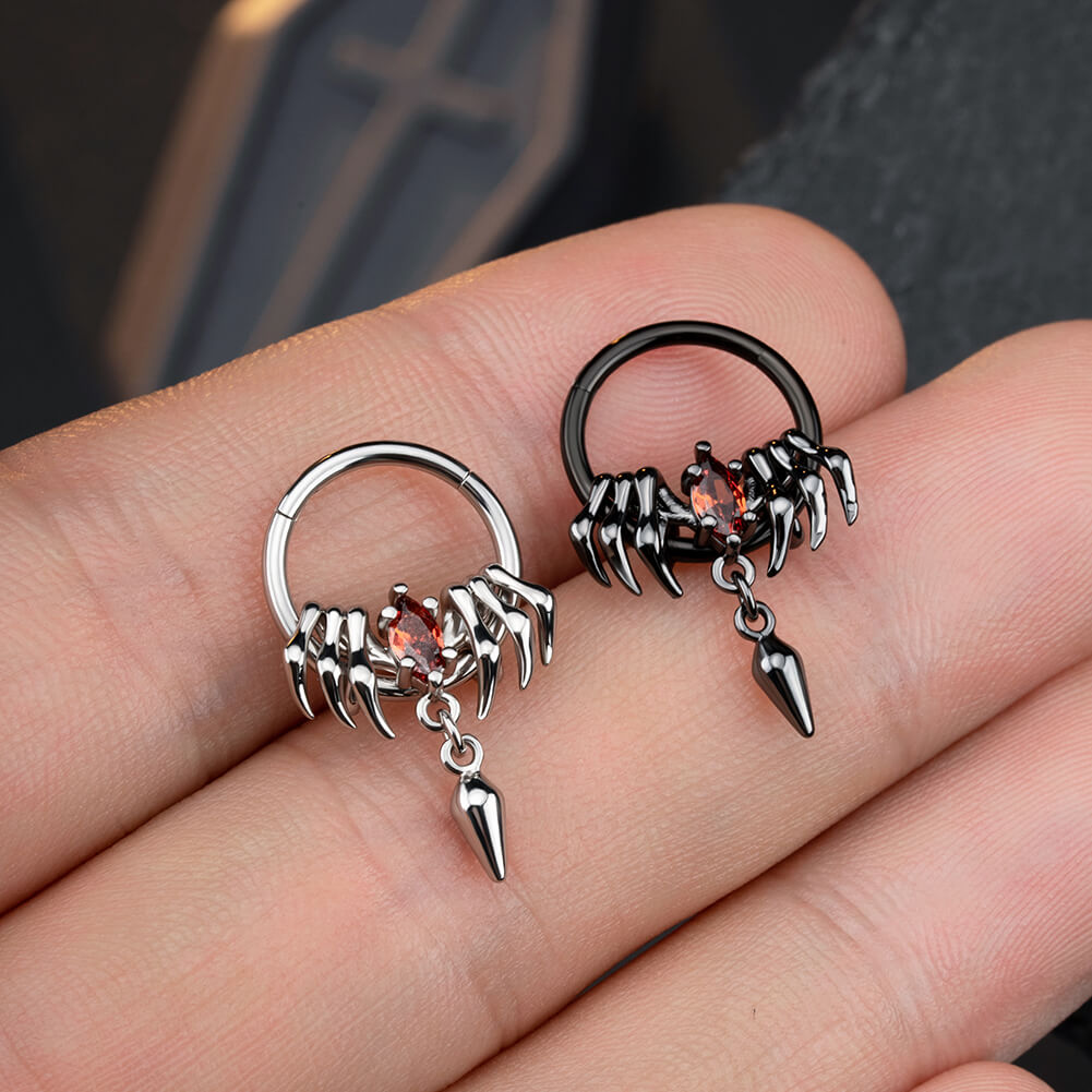 oufer gothic septum jewelry