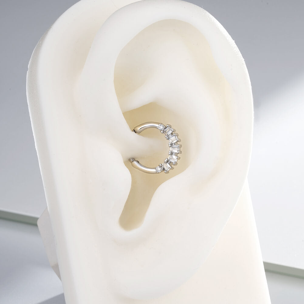 stainless steel daith earring 