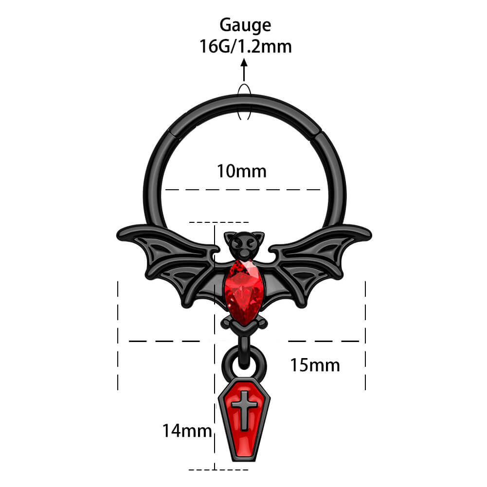 10mm bat septum ring