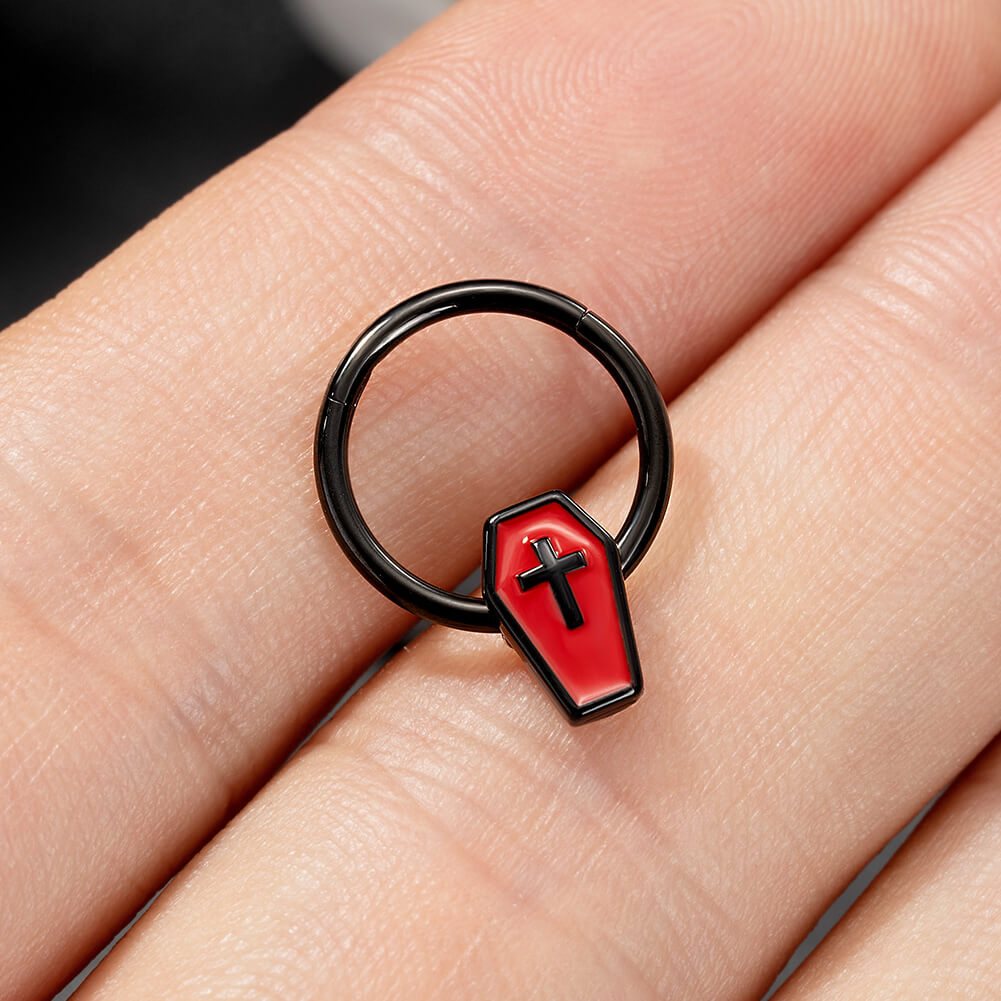 red coffin septum ring