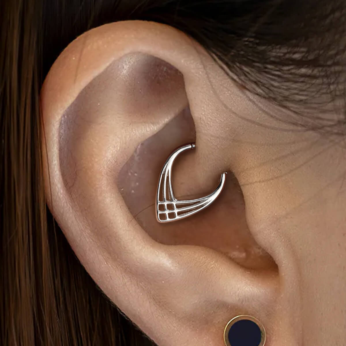 Geometric Line Triangle Segment Septum Ring
