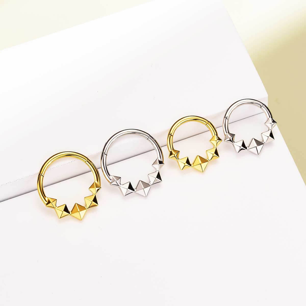 square septum ring