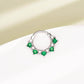 gemstone septum ring