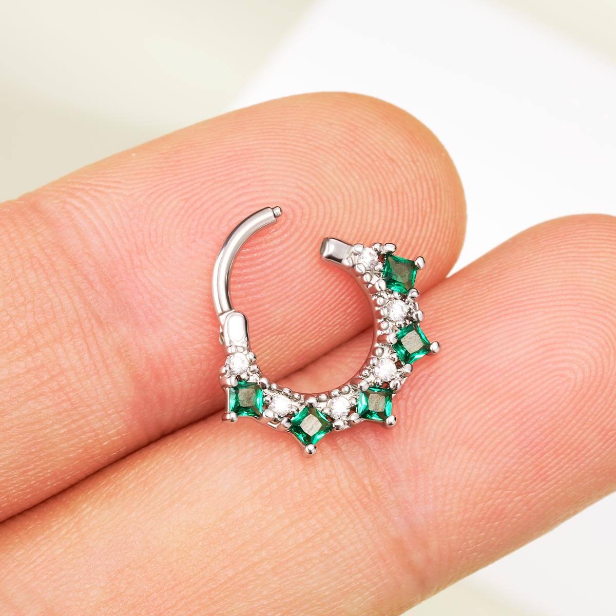gemstone septum clicker