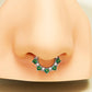 gemstone septum piercing