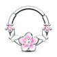 butterfly and sakura septum ring 