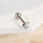 internally threaded star tongue ring