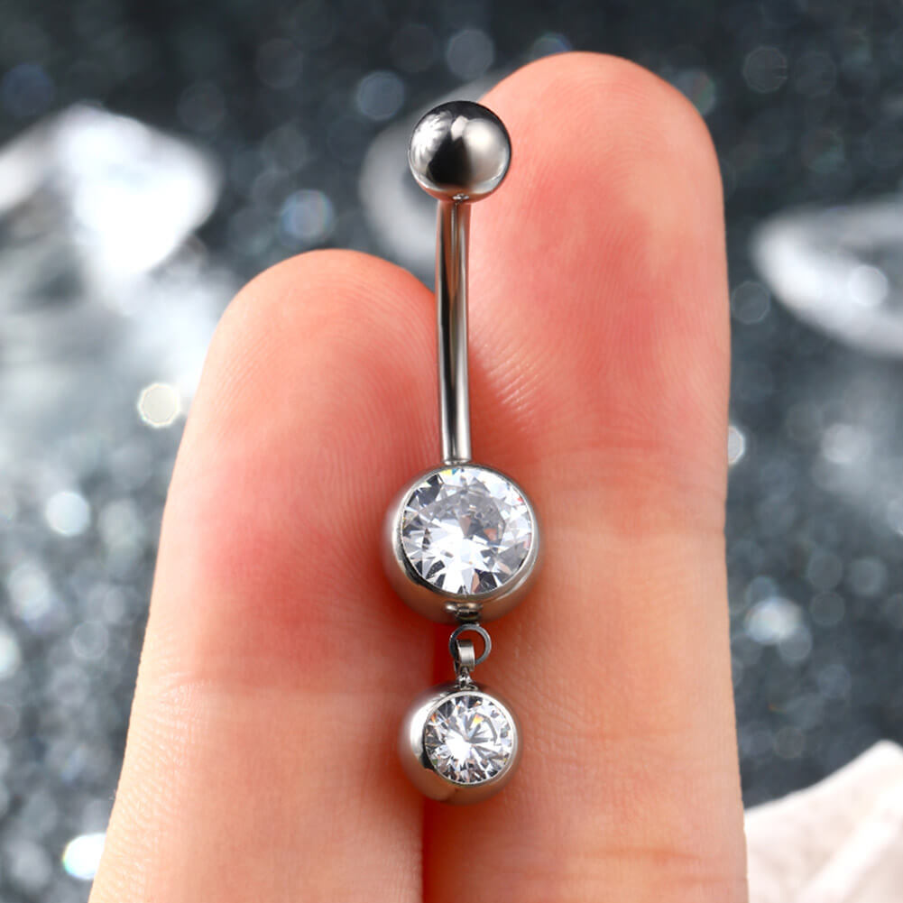 titanium belly button rings
