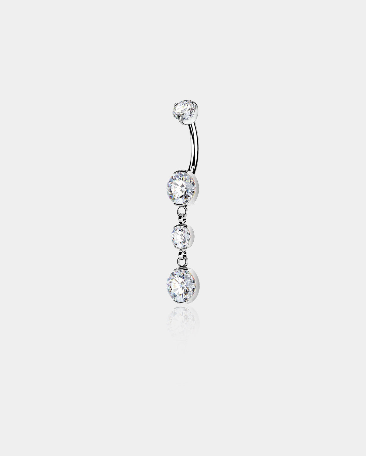 oufer titanium dangle belly button rings