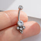 internally threaded titanium belly rings
