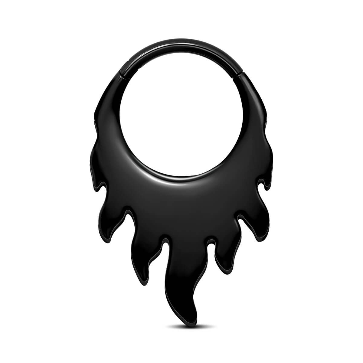 black flame septum ring
