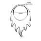 10mm flame septum ring