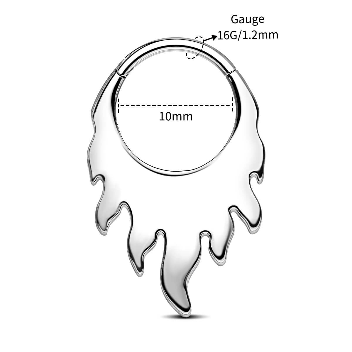10mm flame septum ring