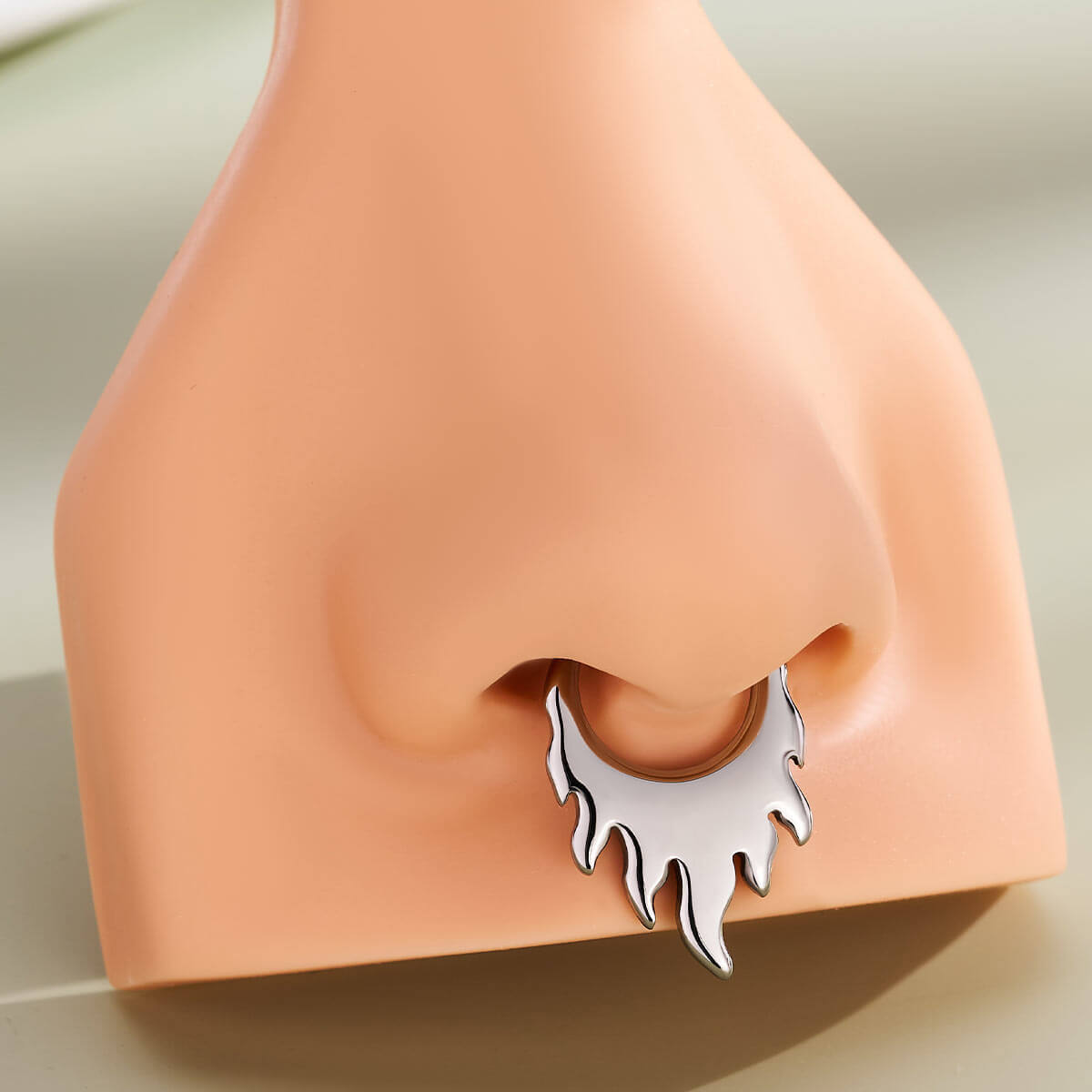 flame septum piercing