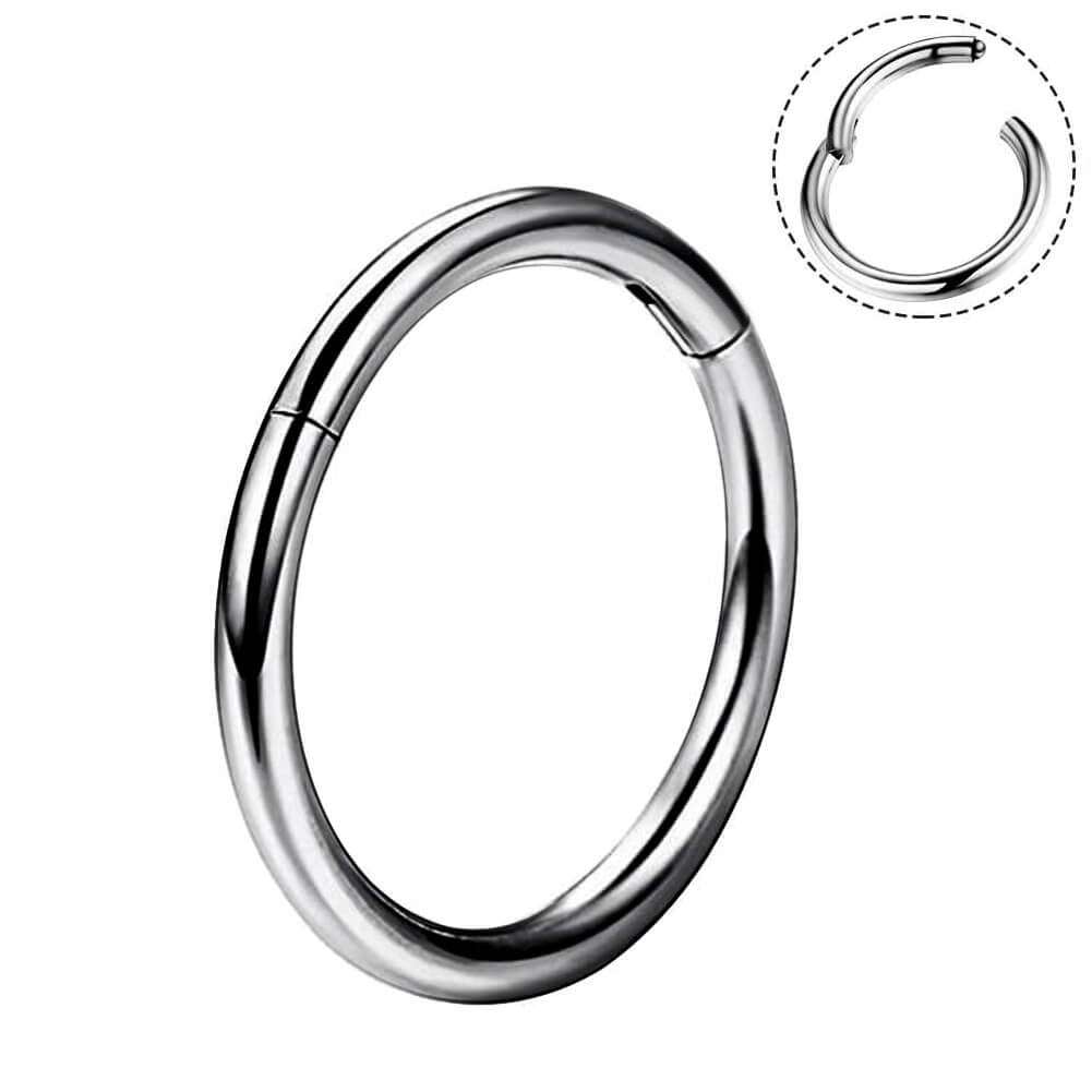 18g titanium nose ring hoop