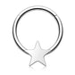 oufer pentagram septum ring