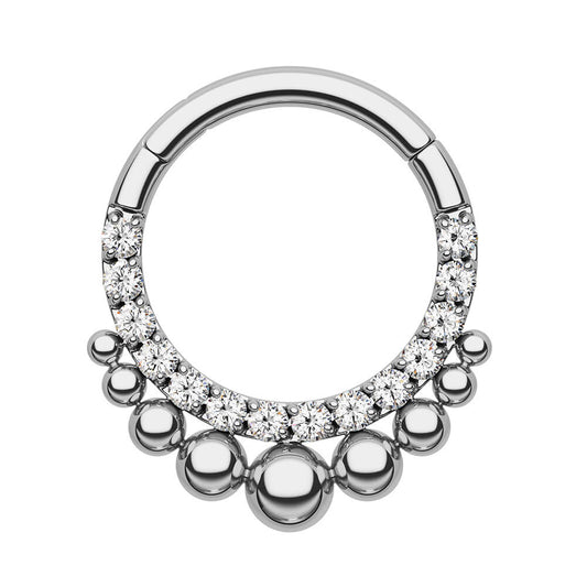 titanium septum jewelry