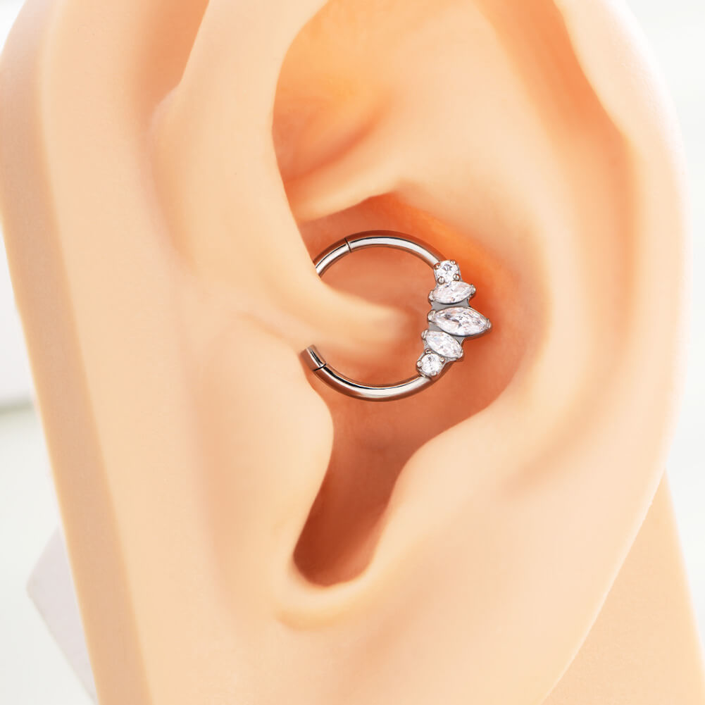 titanium daith earring