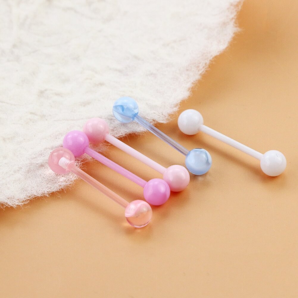 acrylic tongue bars