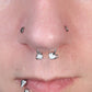 Oufer X Roly Enamel Teapot Set Horseshoe Septum Ring