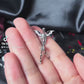14G Skeleton Shape with Wings Belly Button Ring