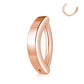 rose gold belly button hoop