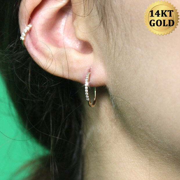 16 gauge conch hoop  - OUFER BODY JEWELRY 