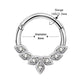 8mm daith earrings diamond