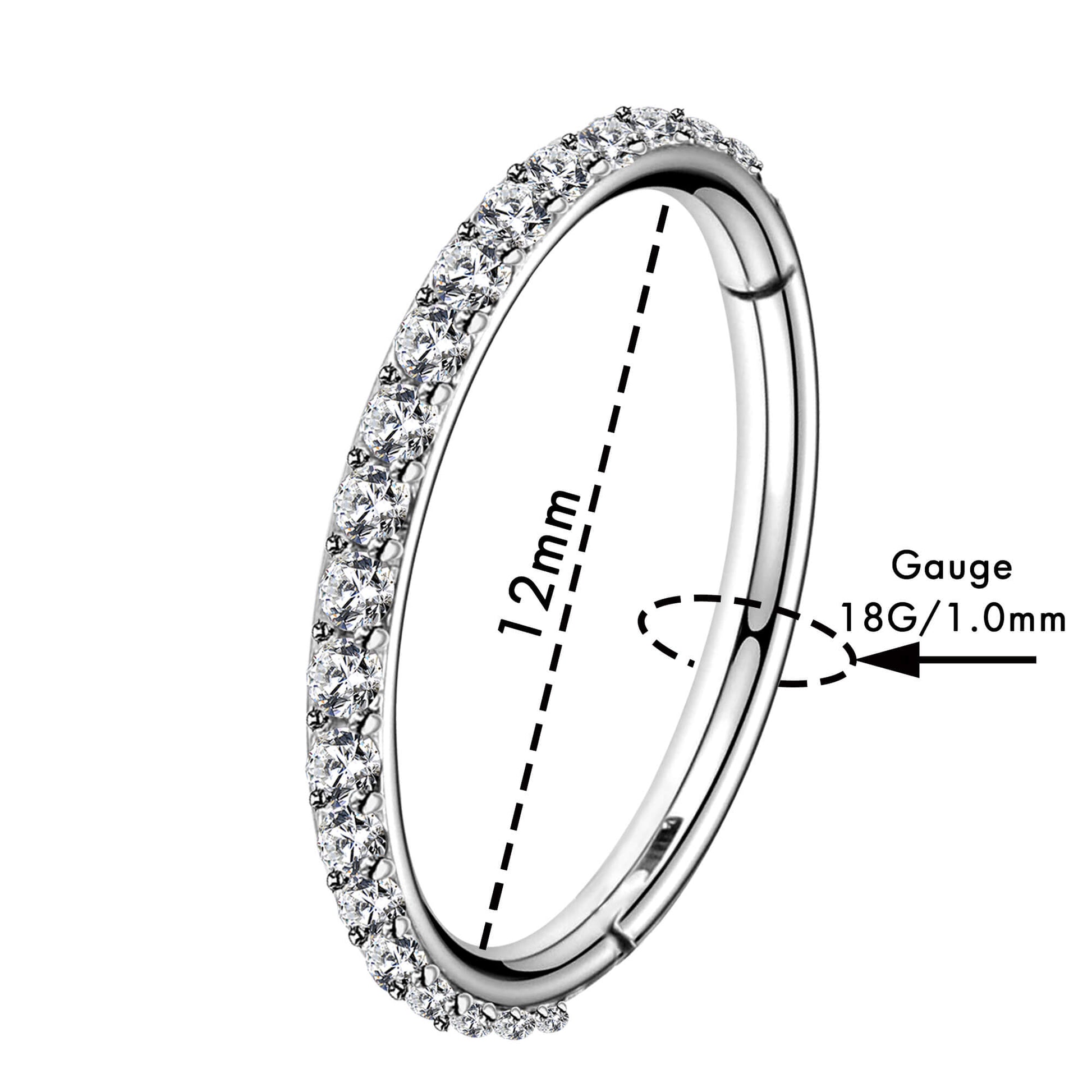 12mm nose ring 