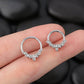 daith earrings diamond