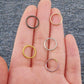 16G Five-Colors Waven Hinged Segment Conch Ring - OUFER BODY JEWELRY 