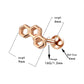 16G Three Honeycomb Hexagons Helix Daith Tragus Earring Piercings - OUFER BODY JEWELRY