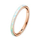 16G Opal Hinged Segment Hoop Cartilage Helix Lobe Earrings