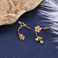 16G Bee Spiral S-Shape Helix Earring Piercing Jewelry - OUFER BODY JEWELRY 